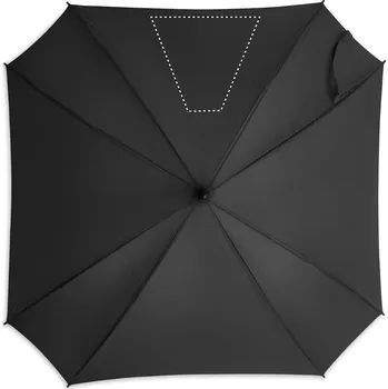 Deštník 27palcový čtvercový deštník 20 SEGMENT 3, 297x297mm Sítotiskový transfer, 6 barev