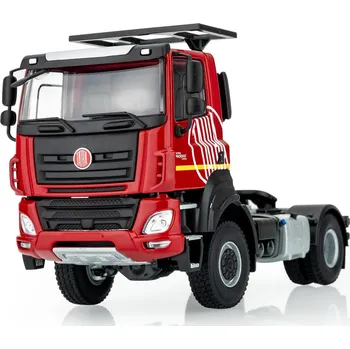 autíčko Tatra Phoenix 4x4 tahač - Červená 1:43 Kaden