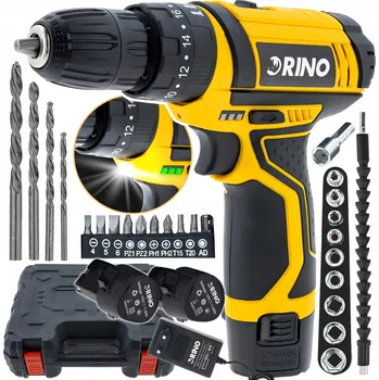 Vrtačka Aku Vrtačka s příklepem Rino 12 V