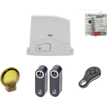Pohon brány Sada pohonu pro posuvnou bránu do 1100kg KEY Turbo S (TUS11324) (D)
