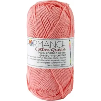 Příze Bavlněná příze Cotton Queen 14 - růžová