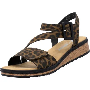 Dámské sandále RIEKER Dámské sandále RIEKER, model V3660-90 Velikost: 37