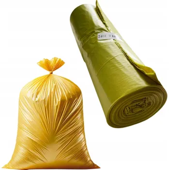 Pytle na odpadky Pytle na tříděný odpad plast Raz Dwa 240 l, 10 ks