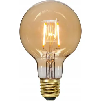 Žárovka LED žárovka PLAIN AMBER E27 G80 0,75W 2000k teplá