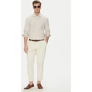 Pánská košile JOOP! Jeans Košile 15 JJSH-92Hanson2K-W 30045977 Béžová Regular Fit XL