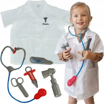 Karnevalový kostým Kostým Lékař Ikonka vel. 90-120