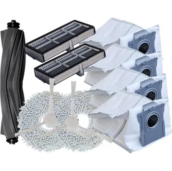 Sada příslušenství pro robotický vysavač HEPA filtry, kartáče pro DREAME Bot L10s Pro Ultra Heat mopy a sáčky, 11ks sada