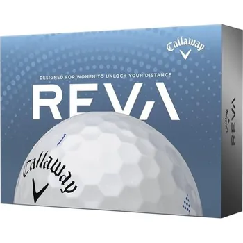 Golfový míček Callaway Callaway REVA Dámské golfové míčky PEARL WHITE