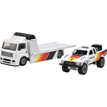 autíčko Toyota Off Road Truck & Fleet Street 1:64 - Hot Wheels Toyota Off Road Truck + Fleet Street - model auta 1/64