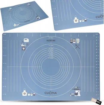 Kuchyňský vál Vál velká podložka na válení těsta kuchyňská podložka 65x45
