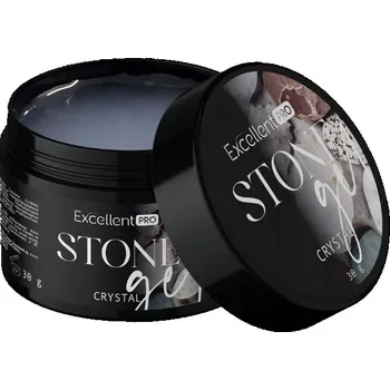 Lak na nehty Stavební gel EXCELLENT PRO 30g STONE crystal