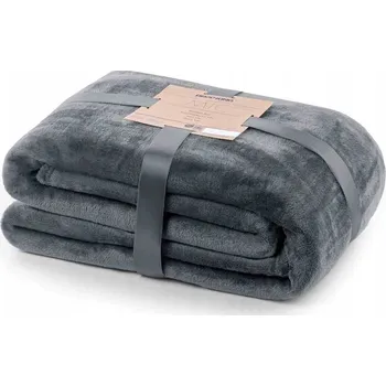 Prostěradlo Deka DecoKing z mikrovlákna 200 cm x 220 cm šedá