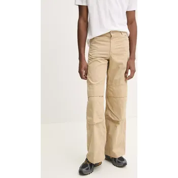 Dámské kalhoty Bavlněné kalhoty Hugo Blue 50530833 béžová 80X, vel. 40