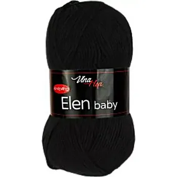 Příze Elen baby 4001 - Černá