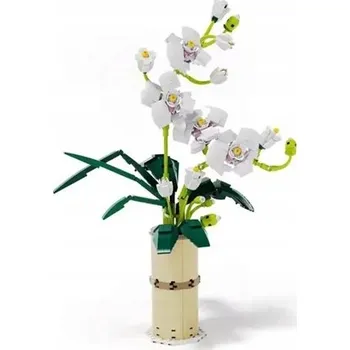ostatní stavebnice Orchidej květina ve váze Stavebnice 588 dílků