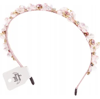 Čelenka Little Angel klasická růžová čelenka do vlasů