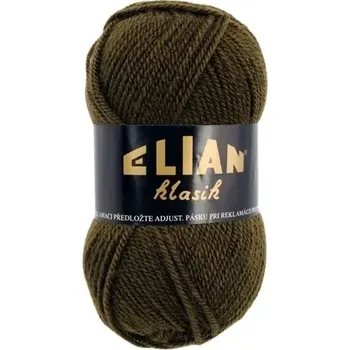 Příze Pletací příze Elian Klasik 2565 - zelená