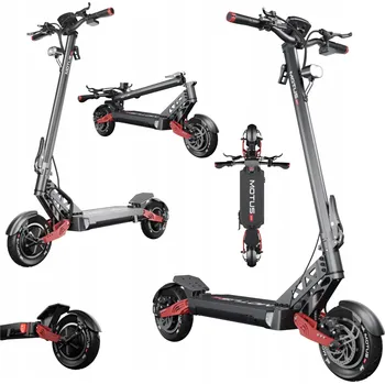 Elektrokoloběžka Motus PRO 10 Daytona - Elektrická koloběžka 2x1000W, 18,2Ah, 52V, dojezd 65 km