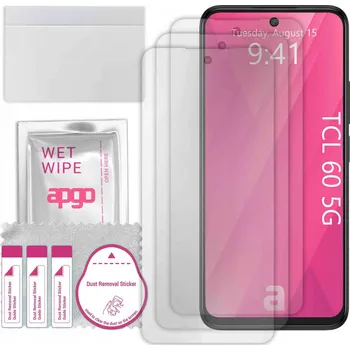 Pouzdro na mobilní telefon Ochranná Fólie apgo pro TCL 60 5G, 3 ks