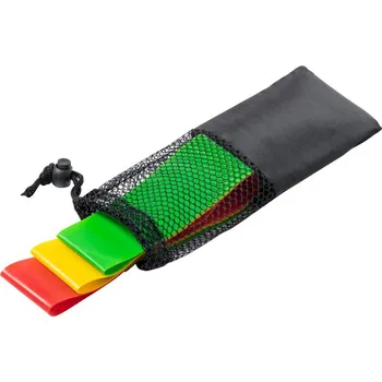 podložka na cvičení Resban sada gum na cvičení TRANSFER (MAX. 8 BAREV, 60 X 100MM) 8 barev 30 PŘEDNÍ STRANA POUZDRA