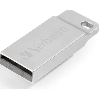 Ukládání dat 64GB USB Flash 2.0 METAL EX Slv VERBATIM