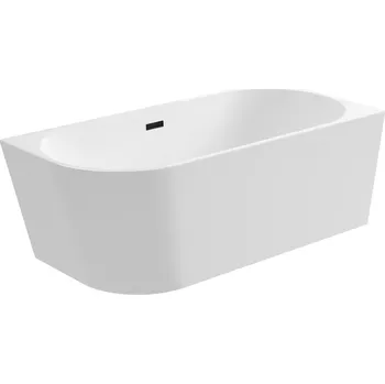 Vana Volně stojící akrylátová vana Balneo AVOLA, odtok uprostřed, 160 x 80 cm