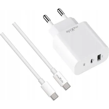 Rychlá síťová nabíječka 30W s USB-C kabelem, 2 vstupy pro Realme 10