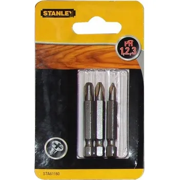 Bit Šroubovací bity Stanley STA61160-XJ 3 ks