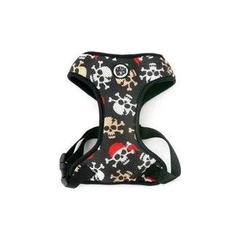 Postroj pro psa Postroj pro psa Piráti, netlačí, velikost L