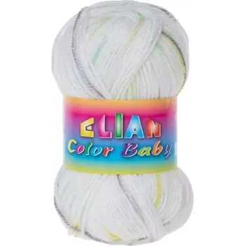 Příze Pletací příze Elian Color Baby - 332 zelená