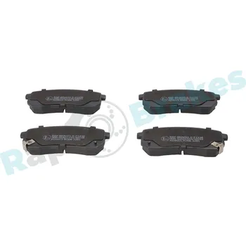 Brzdová destička Sada brzdových destiček, vždy 4 kusy v sadě RAP BRAKES R-P1238