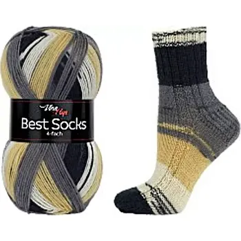Galanterie Best socks 4-fach 7071