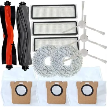 Sada příslušenství pro robotický vysavač Alternativní sada HEPA filtrů, kartáčů, mopů pro DREAME Bot L10 Ultra a sáčky, 13ks