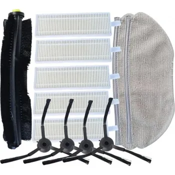 Sada příslušenství pro robotický vysavač Kartáče, HEPA filtry k vysavači 360 S10 a mopy sada 12ks