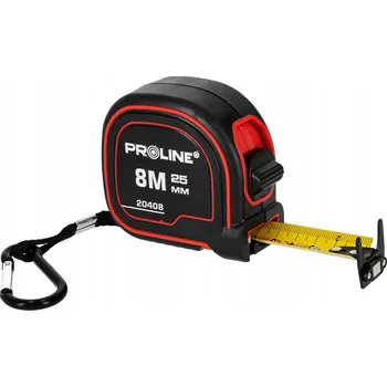 metr PROLINE Svinovací metr 8m x 25mm s oboustrannou stupnicí