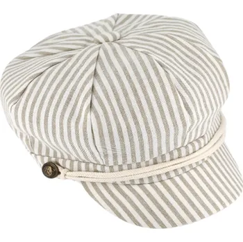 Čepice Fiebig - Headwear since 1903 Dámská béžová letní bavlněná bekovka Velikost: 57 cm (M)