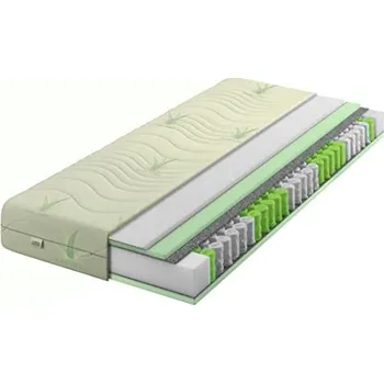 Matrace Matrace 150x200 s taštičkovými pružinami Aloe Vera H3 / H3 střední 20cm