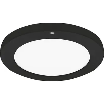 Stropní svítidlo LED 24W STROPNÍ SVÍTIDLO / NÁSTĚNNÝ S CCT SNÍMAČEM, ČERNÉ