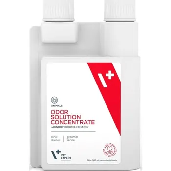 Krmivo pro kočku VetExpert LAUNDRY ODOR ELIMINATOR 950 ml - neutralizátor pachů vhodný do pračky pro kočky a psy