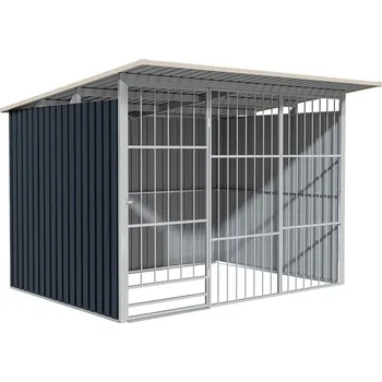 klec pro psa G21 Ken 572 kotec šedý 186 x 260 x 220 cm