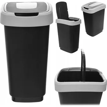 Odpadkový koš ODPADKOVÝ KOŠ 25L NÁDOBA NA TŘÍDĚNÝ ODPAD POPELNICE S VÍKEM