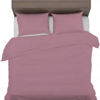 Povlečení Antialergické Povlečení 140x220+1x50x70 100% přírodní Bavlna růžová