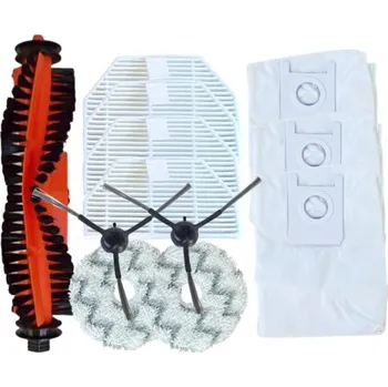 Sada příslušenství pro robotický vysavač Kartáče, HEPA filtry, mopy pro ROIDMI EVA SDJ06RM a sáčky 12ks sada