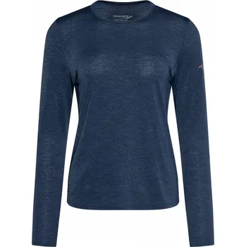 Pánské tričko Pánské běžecké tričko s dlouhým rukávem Saucony Stopwatch navy heather S