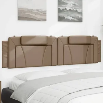Polštář Polštář na čelo, cappuccino, 200 cm, umělá kůže