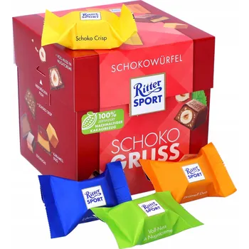 Cukrovinka Ritter SPORT SCHOKO GRUSS z Německa