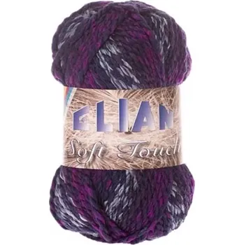 Příze Pletací příze Elian Soft Touch 604 - fialová