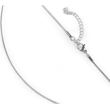 Náramek Hadí řetízek z nerezové oceli, malé, 1 (1,3 mm) platina