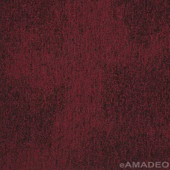 Koberec Kobercové čtverce Modulyss DSGN Cloud 340 - červené