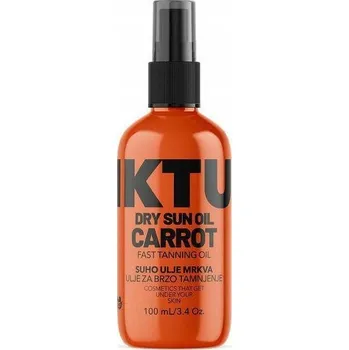 Přípravek na opalování Olej na opalování Tinktura MRKVA 10 SPF 100 ml